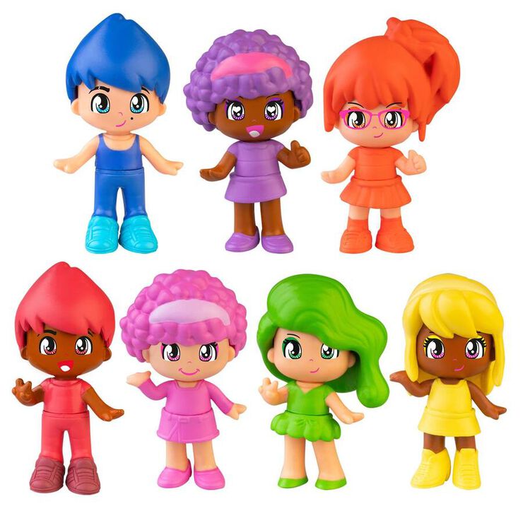 Pinypon Rainbow 7 figuras