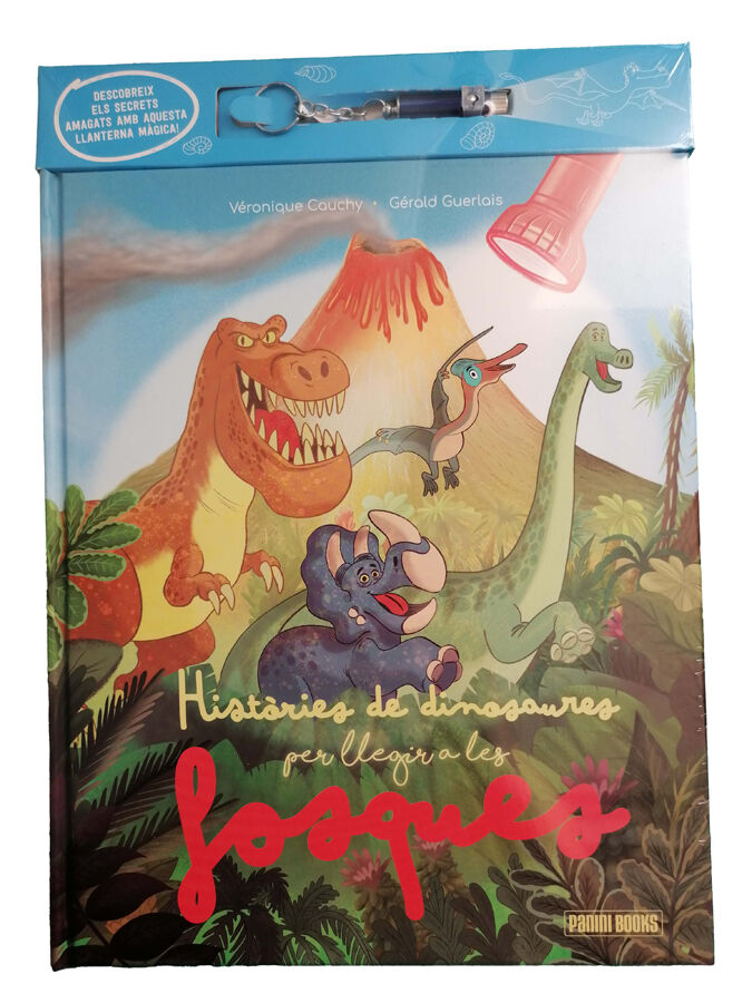 Hist&ograve;ries de dinosaures per llegir a les fosques