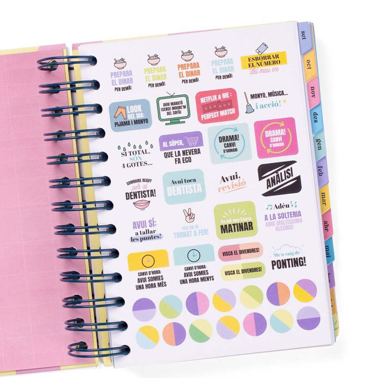 Agenda escolar Mr. Wonderful Wonder Mini día/pág cat 2025-26 Gran dia a la vista