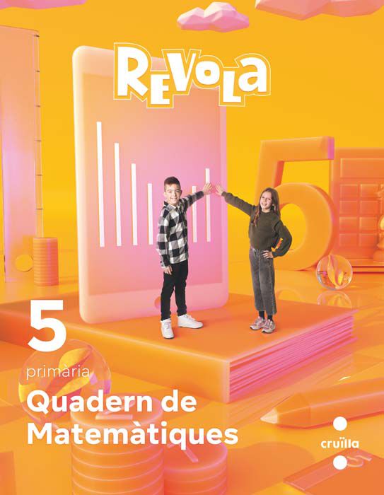 Quad. Matem&agrave;tiques 5&egrave; Prim&agrave;ria Revola
