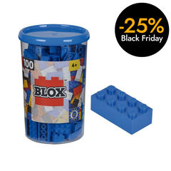 Joc de construcció Simba Blox-pot 100 blocs blau