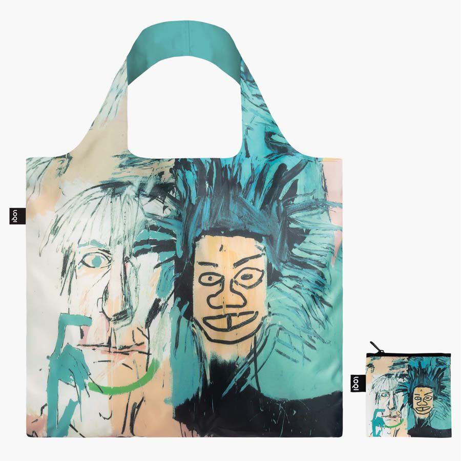 Bolsa reutilizable 50x42cm Basquiat