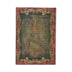 Agenda escolar Paperblanks Midi apaisada sem/vista 2025-26 Hermanos Grimm