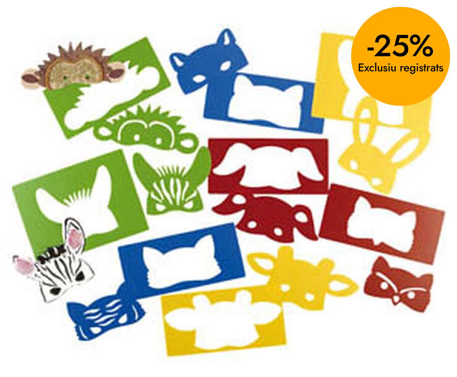 M&aacute;scara Animales 8u