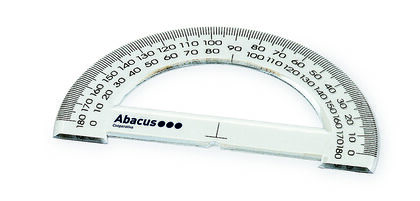 Transportador Escolar Abacus 15 cm Transportador Escolar Abacus 15 cm