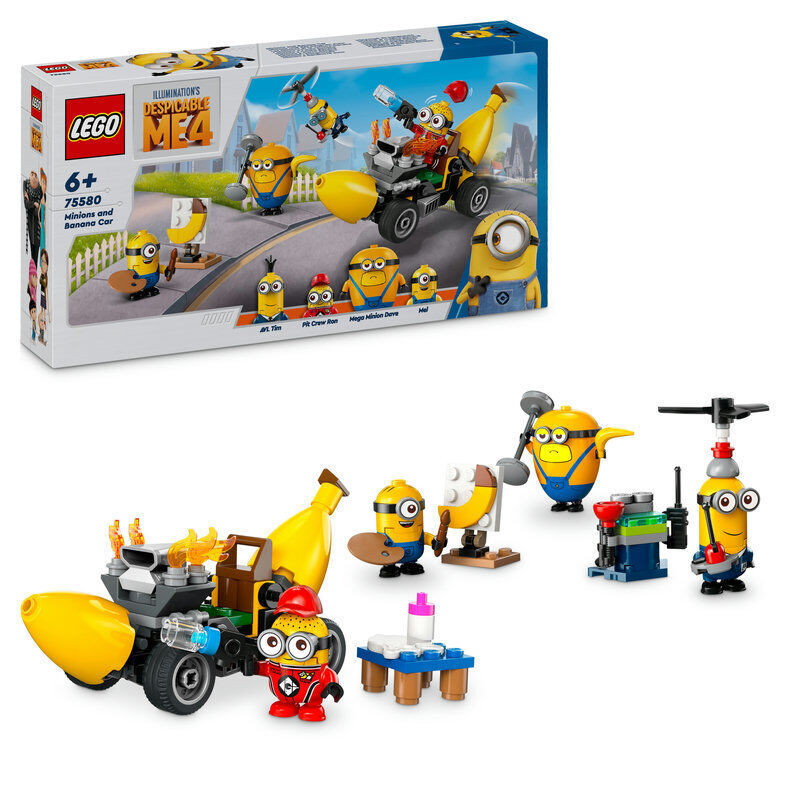 LEGO&reg; Minions y Coche Banana 75580