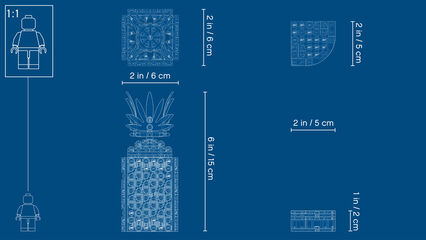 LEGO® DOTs Portallapis Pinya 41906
