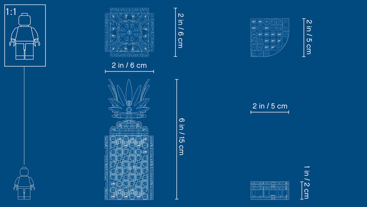 LEGO® DOTs Portallapis Pinya 41906