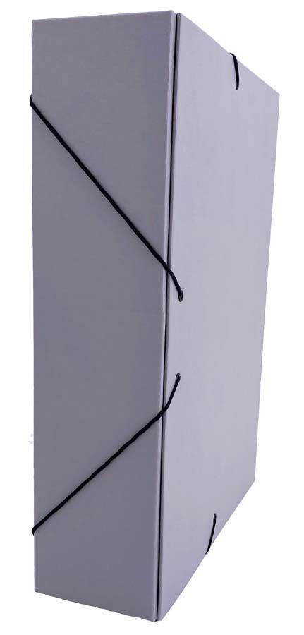 Carpeta projectes Abacus folrada llom 90mm gris