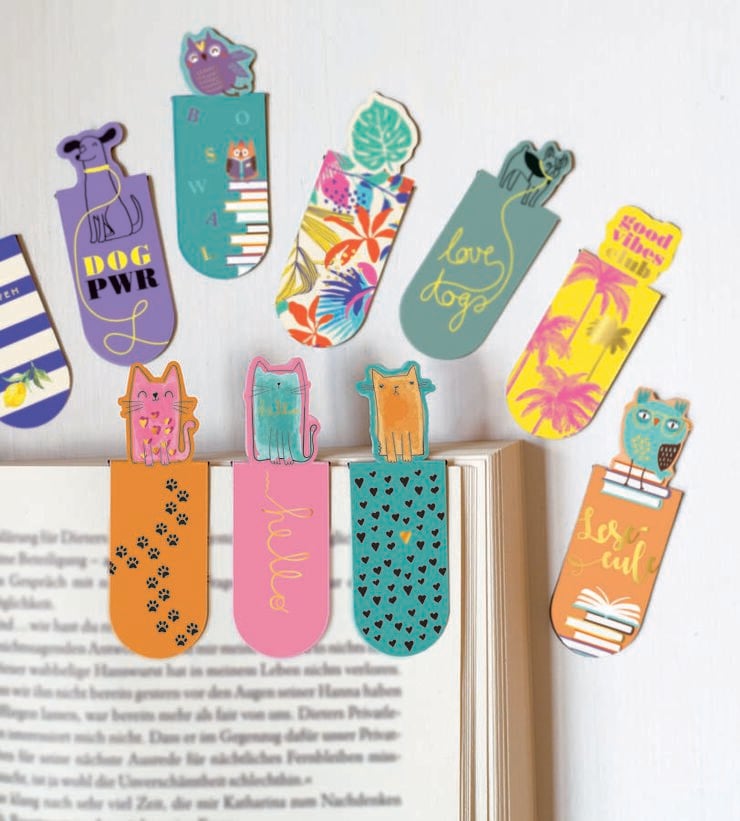 Punto de Libro magn&eacute;tico Miau