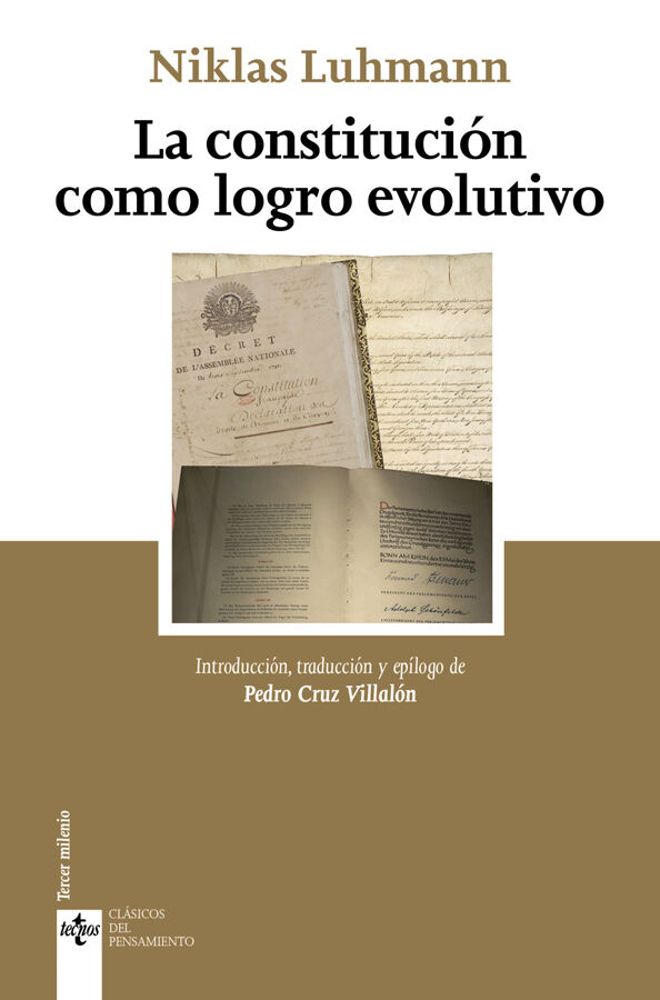 La constituci&oacute;n como logro evolutivo