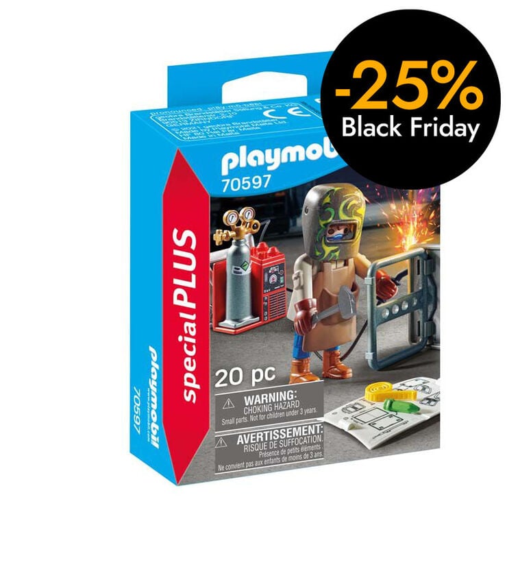 Playmobil Special Plus Soldador amb equip 70597