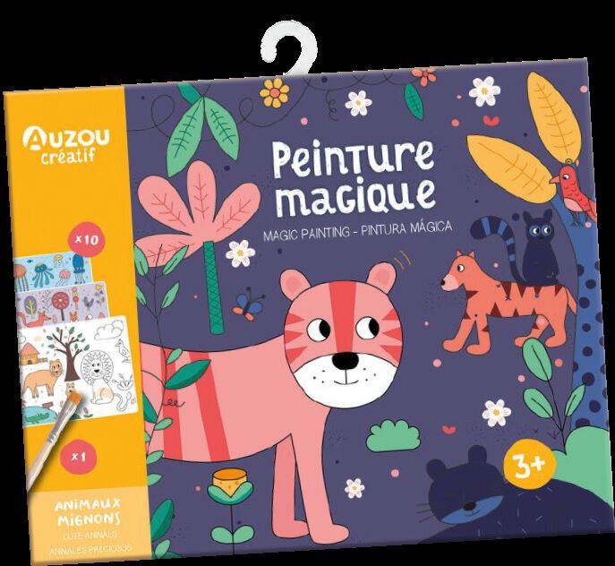 Pintura m&aacute;gica animales