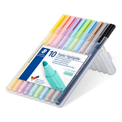Staedtler Triplus Highligh.Fluo Pastel&Vintage 10U Staedtler Triplus Highligh.Fluo Pastel&Vintage 10U
