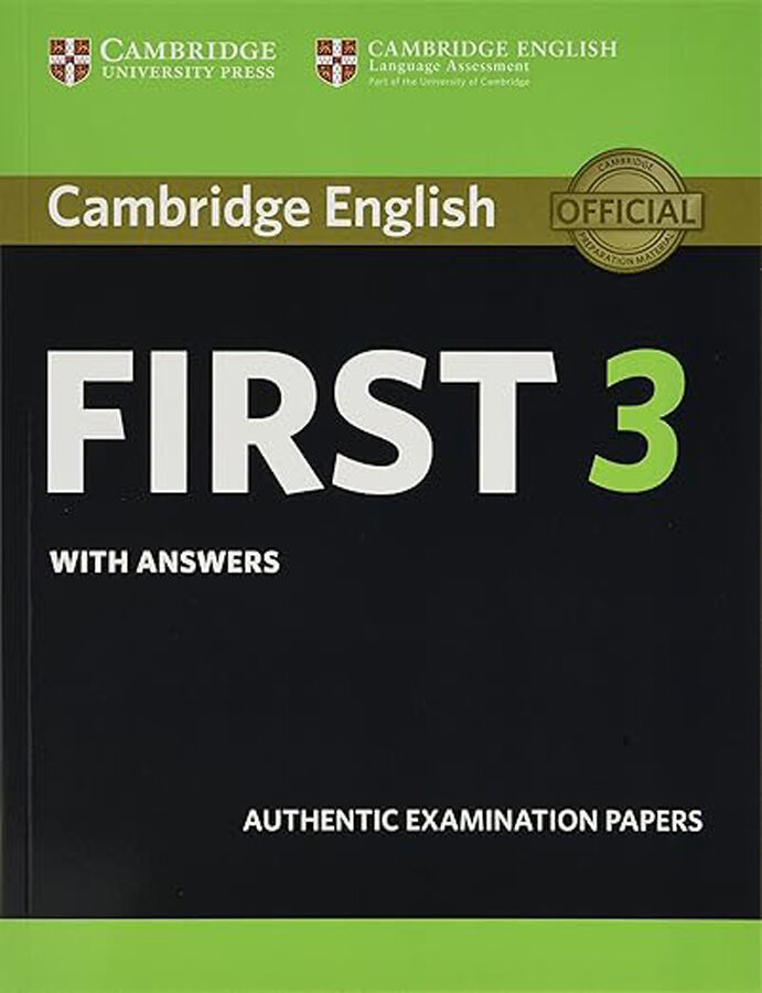Cambridge English First 3 Student's Book + Answers