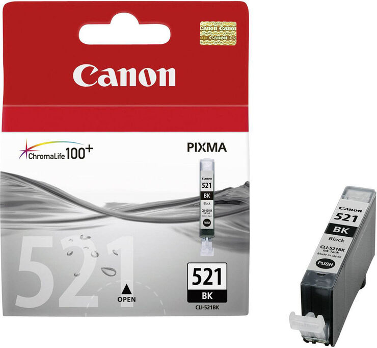Cartutx original Canon CLI-521BK negre -2933B001