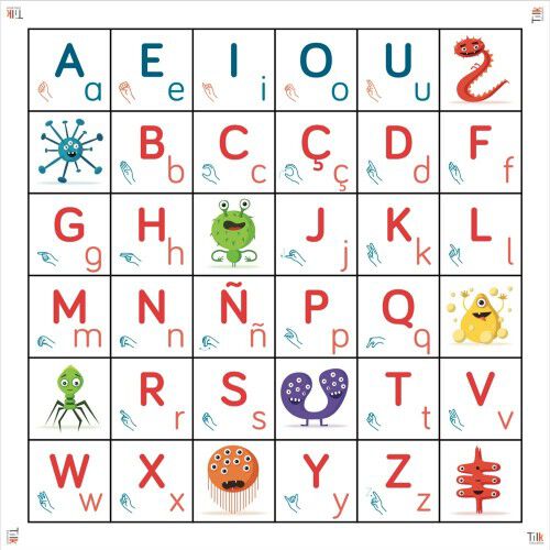 Tapete letras para Bee-Bot&reg; y Blue-Bot&reg;