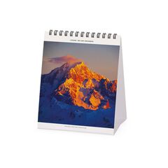 Calendario mesa Legami 12X14 2024 Mountains