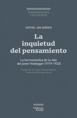 La inquietud del pensamiento La inquietud del pensamiento