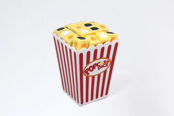 Popcorn dice