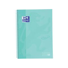 Notebook1 A4 tapa extradura 80H Oxford Soft Touch verde pastel