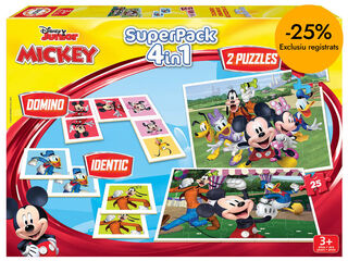 Super Pack Mickey and Friends 4 en 1