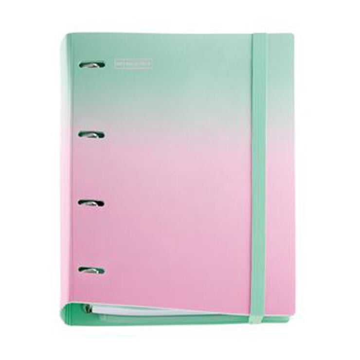 Carpebloc Polyfoam A4 Gradient Menta y Rosa