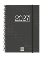 Agenda Finocam Year Setmana Vista Horitzontal 2027 Castell&agrave; Negre