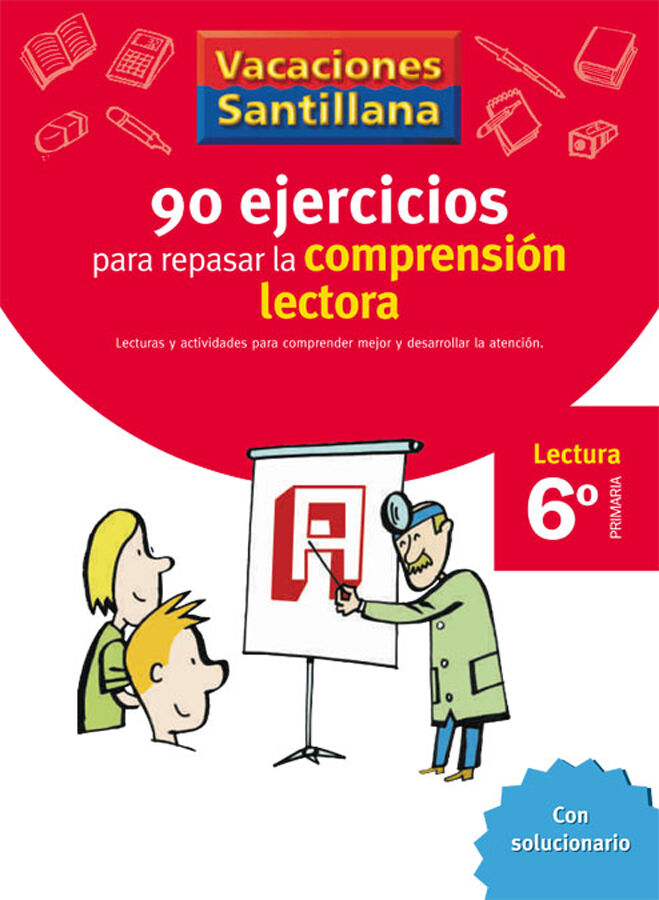90 ejercicios para mejorar la comprensi&oacute;n lectora 6&ordm; Primaria