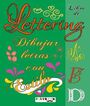 Lettering dibujar letras. Verde