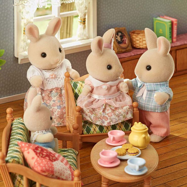 Familia Conejo de Leche - Sylvanian Families