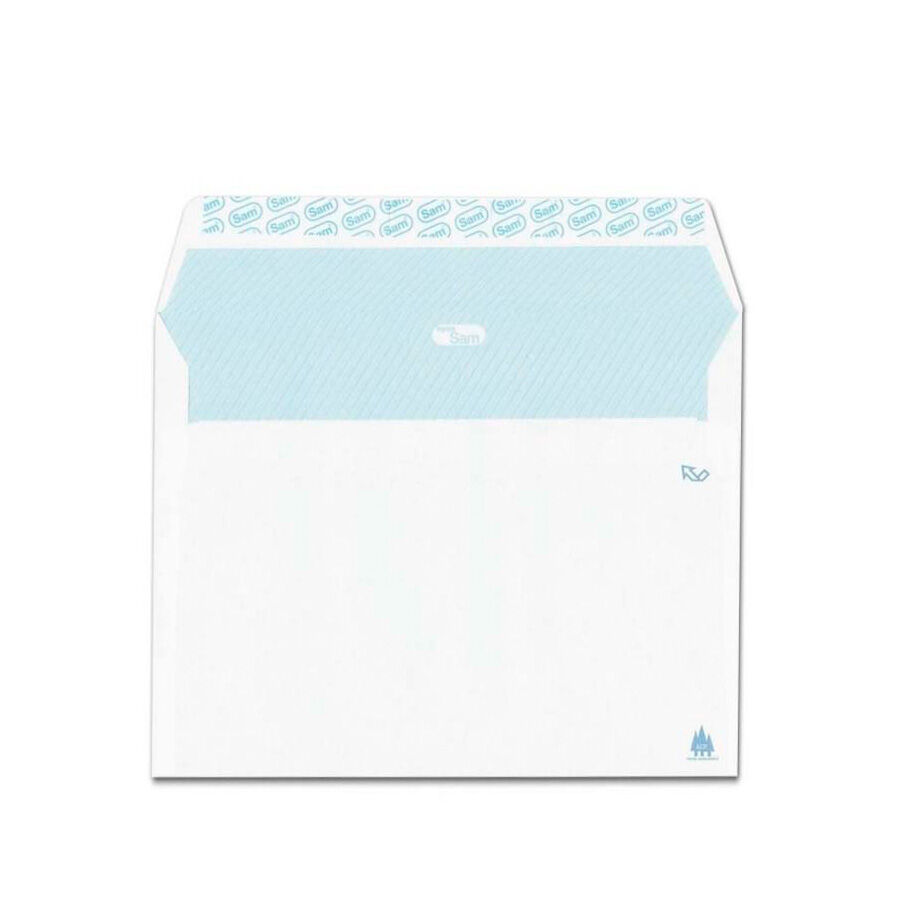 Sobres autoadhesius 190x250mm 90g blanc 250u