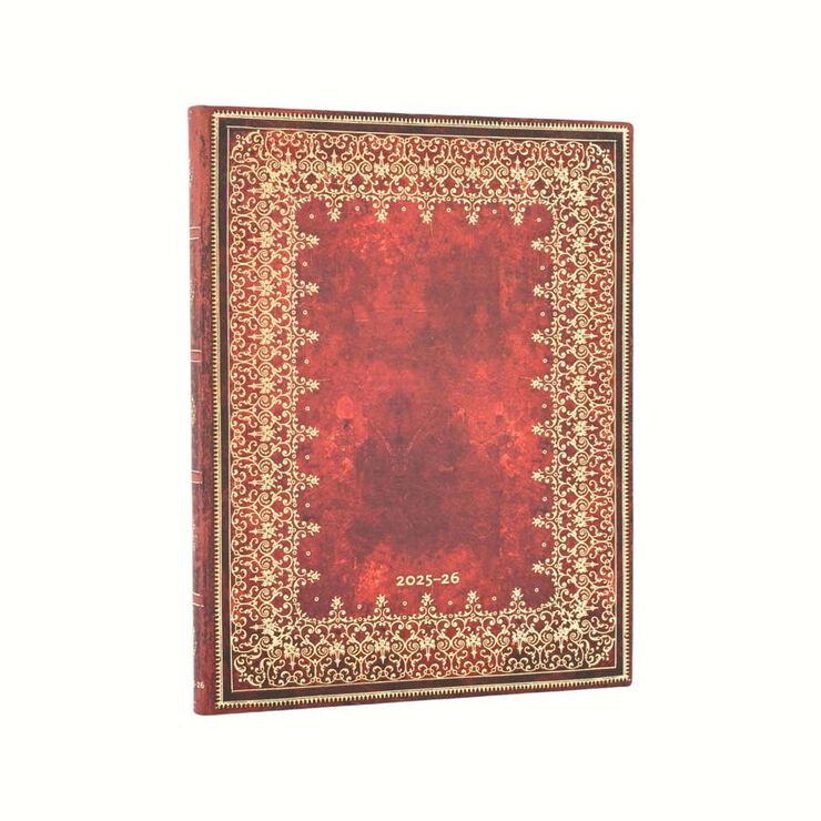 Agenda 18 meses Paperblanks Flexi Ultra sem/vista 2025-26 Hoja de Oro