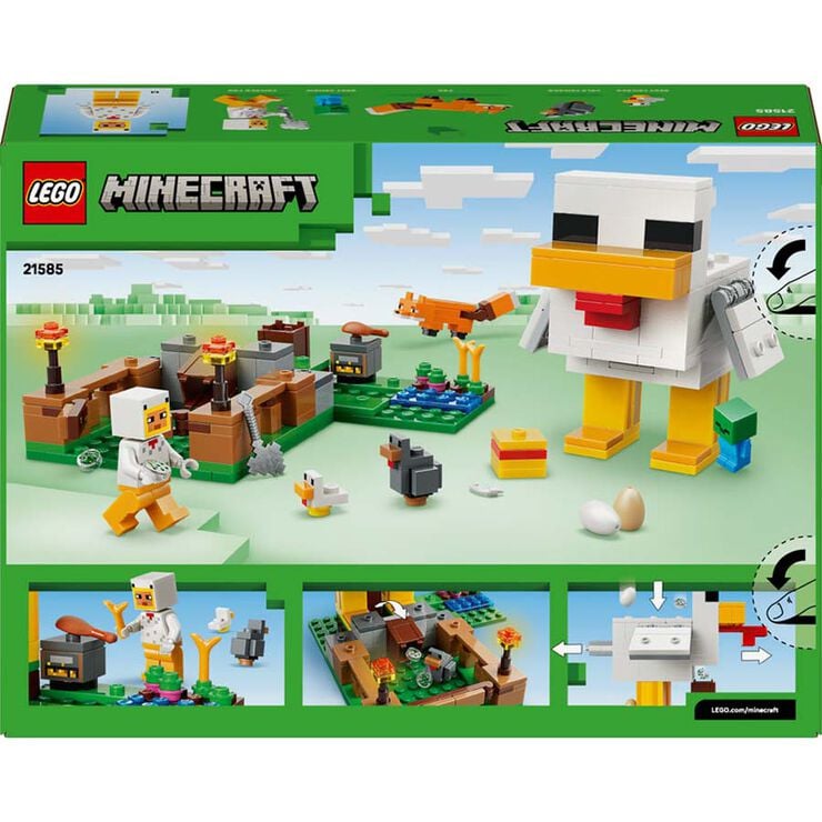 LEGO® Minecraft La Granja de Gallines 21585