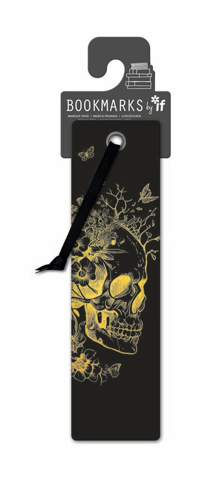 Punt de Llibre Catwalk Esquelet daurat