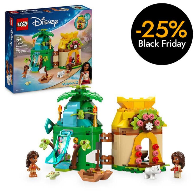 LEGO® Disney Princess Diversión en la Isla con Vaiana 43260