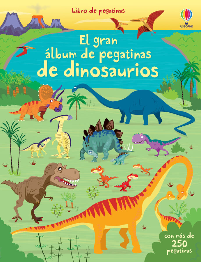El gran &aacute;lbum de pegatinas de dinosaurios