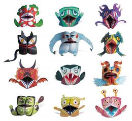 Easy Origami - Monstruos