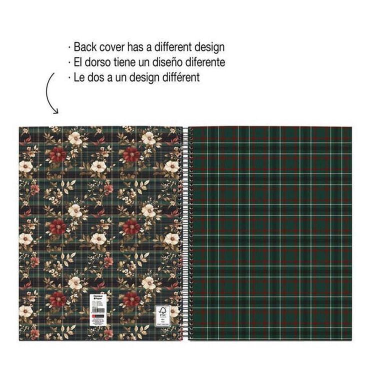 Notebook 4 A4 100 fulls 5x5 Miquelrius Highland Campbell