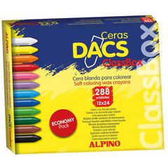 Ceras mixtas Dacs Pack Escolar 288u