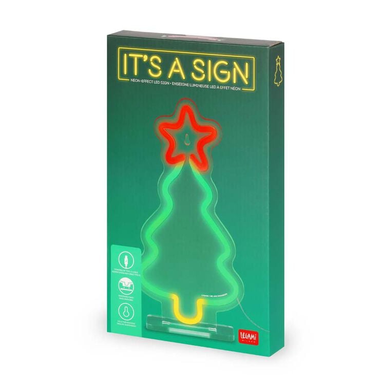 L&aacute;mpara Led ne&oacute;n Legami &Aacute;rbol Navidad