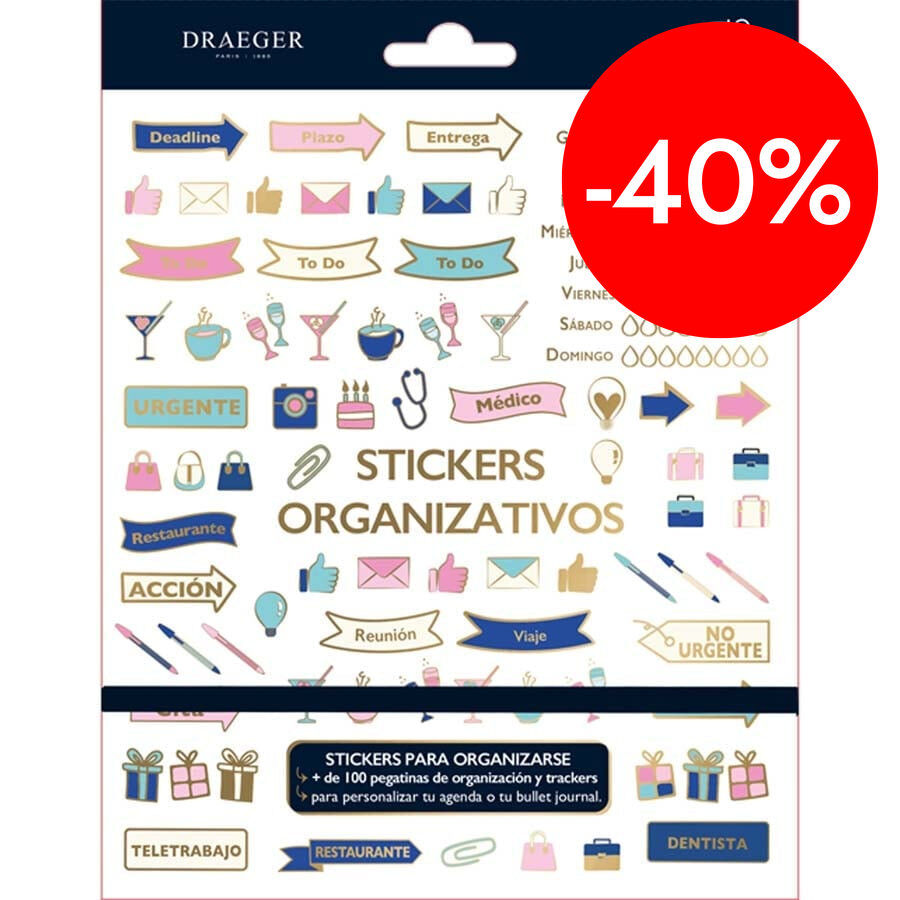 Bloc Stickers Draeger Organizaci&oacute;n