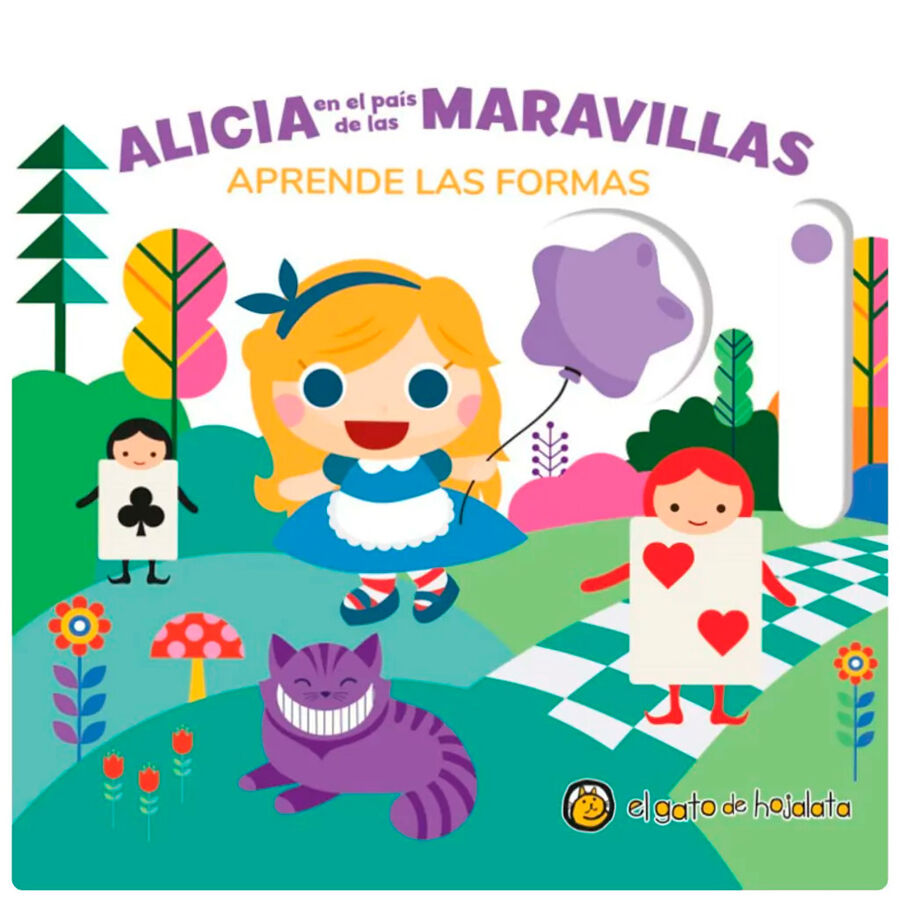 Al&iacute;cia en el pa&iacute;s de las maravillas (Aprende las formas)