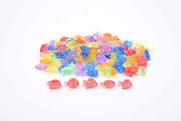 Peces Translúcidos de Colores