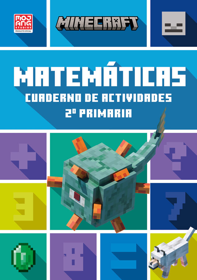 Minecraft oficial: cuaderno de actividades, Matem&aacute;ticas 2.&ordm; primaria