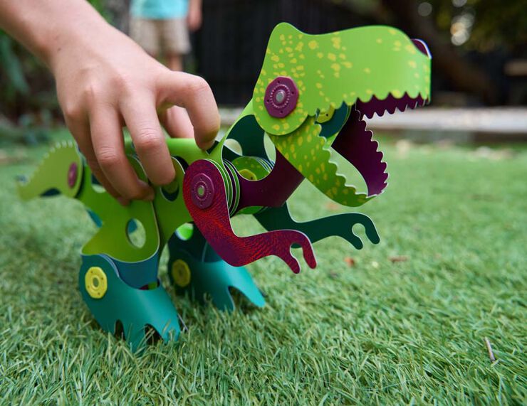 Construcci&oacute;n Magn&eacute;tica Clixo Dinosaurio