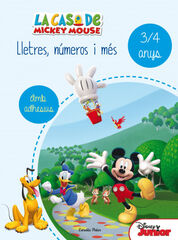 La casa de Mickey Mouse. Lletres, n&uacute;meros i m&eacute;s 3/4