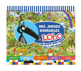 Espiral. Mis juegos borrables Lobo