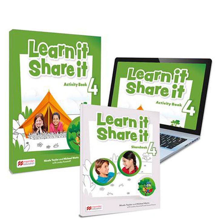 Learn it Share it 4 Activity & Share Book + Digital