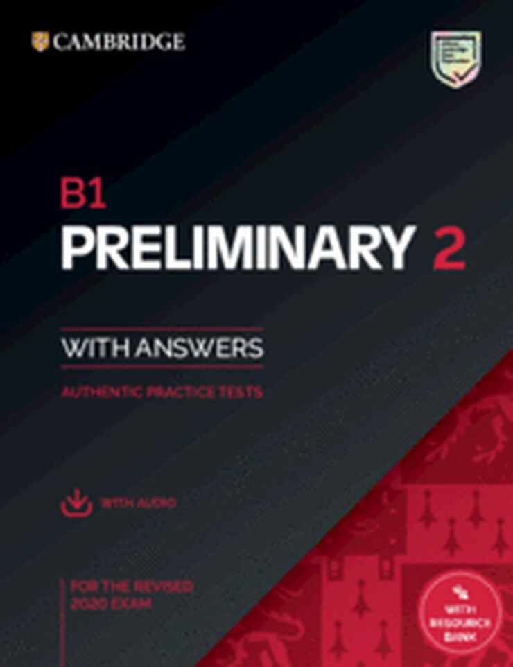 B1 Camb Prel 2 Sb With Answers and Audio